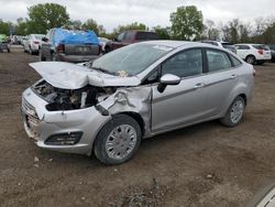 Salvage cars for sale from Copart Des Moines, IA: 2017 Ford Fiesta S
