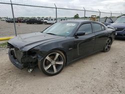 Salvage cars for sale at Houston, TX auction: 2014 Dodge Charger SXT