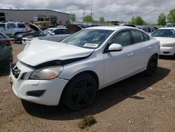 Salvage cars for sale at Elgin, IL auction: 2012 Volvo S60 T5