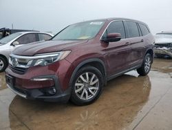 Salvage cars for sale at Grand Prairie, TX auction: 2020 Honda Pilot EX