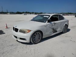 BMW 1 Series salvage cars for sale: 2012 BMW 128 I