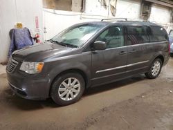 Flood-damaged cars for sale at auction: 2016 Chrysler Town & Country Touring
