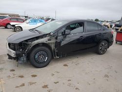 Honda Civic EXL salvage cars for sale: 2013 Honda Civic EXL