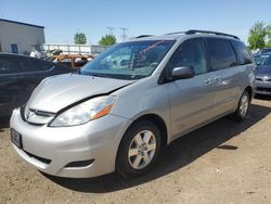 Salvage cars for sale at Elgin, IL auction: 2008 Toyota Sienna CE