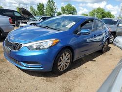 Salvage cars for sale at Elgin, IL auction: 2014 KIA Forte LX