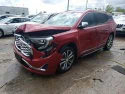 Salvage cars for sale at Chicago Heights, IL auction: 2018 GMC Terrain Denali