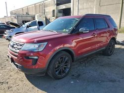 Salvage cars for sale from Copart Fredericksburg, VA: 2018 Ford Explorer XLT