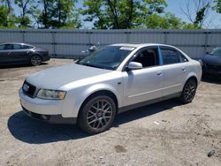 Salvage cars for sale from Copart West Mifflin, PA: 2003 Audi A4 1.8T
