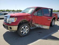 Salvage trucks for sale at Fresno, CA auction: 2012 Ford F150 Supercrew