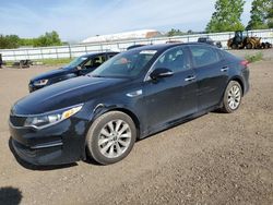 Salvage cars for sale at Columbia Station, OH auction: 2018 KIA Optima LX