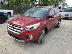 Ford Escape Titanium Vehiculos salvage en venta: 2017 Ford Escape Titanium