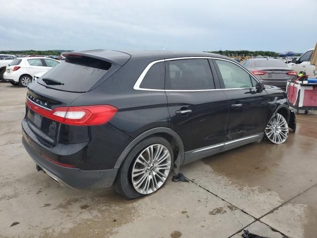 2018 Lincoln MKX Reserve