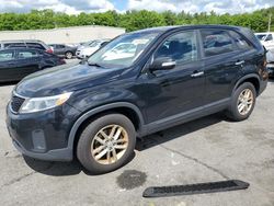 Salvage cars for sale from Copart Exeter, RI: 2015 KIA Sorento LX
