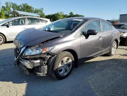 Salvage cars for sale at Spartanburg, SC auction: 2014 Honda Civic LX
