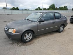 Salvage cars for sale at Littleton, CO auction: 2002 Hyundai Accent GS