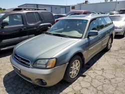 Salvage cars for sale from Copart Vallejo, CA: 2001 Subaru Legacy Outback H6 3.0 LL Bean