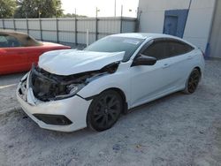 Salvage cars for sale at Apopka, FL auction: 2019 Honda Civic Sport