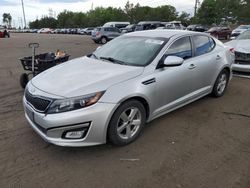 Salvage cars for sale at Denver, CO auction: 2015 KIA Optima LX