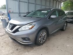 Nissan salvage cars for sale: 2015 Nissan Murano S