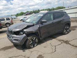 Salvage cars for sale at Pennsburg, PA auction: 2017 Jeep Compass Trailhawk