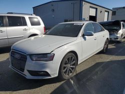 Salvage cars for sale at Vallejo, CA auction: 2013 Audi A4 Premium Plus