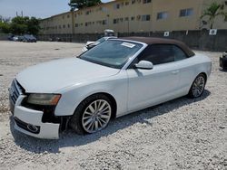 Salvage cars for sale at Opa Locka, FL auction: 2012 Audi A5 Premium Plus