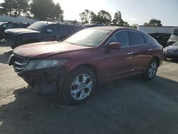 Salvage cars for sale from Copart Hayward, CA: 2010 Honda Accord Crosstour EXL