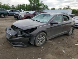 Salvage cars for sale at Baltimore, MD auction: 2015 Hyundai Sonata SE