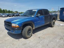 Salvage cars for sale from Copart Lawrenceburg, KY: 2000 Dodge Dakota Quattro