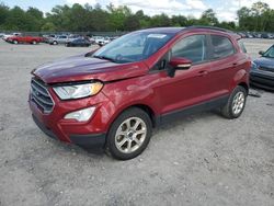 Salvage cars for sale at Madisonville, TN auction: 2021 Ford Ecosport SE