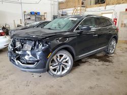 Salvage cars for sale at Ham Lake, MN auction: 2016 Lincoln MKX Reserve