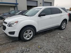 Salvage cars for sale from Copart Earlington, KY: 2016 Chevrolet Equinox LS