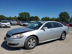 Chevrolet salvage cars for sale: 2011 Chevrolet Impala LT