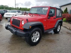 Salvage cars for sale at Louisville, KY auction: 2011 Jeep Wrangler Sport