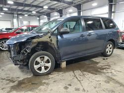 Salvage cars for sale at Ham Lake, MN auction: 2017 Toyota Sienna