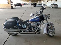 Salvage motorcycles for sale at Phoenix, AZ auction: 2010 Harley-Davidson Flstn