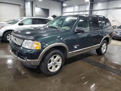 Salvage cars for sale at Ham Lake, MN auction: 2004 Ford Explorer Eddie Bauer