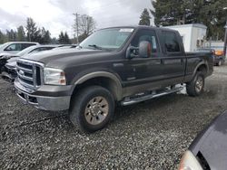 Salvage cars for sale from Copart Graham, WA: 2006 Ford F250 Super Duty