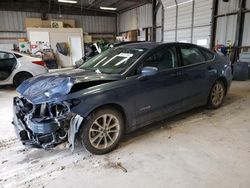 Salvage cars for sale at Rogersville, MO auction: 2019 Ford Fusion SE