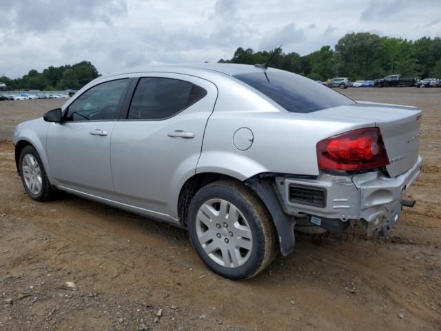 2012 Dodge Avenger SE