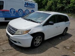 Vehiculos salvage en venta de Copart Marlboro, NY: 2012 Honda Odyssey EXL