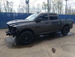 Salvage cars for sale from Copart Moncton, NB: 2019 Dodge RAM 1500 Classic Tradesman