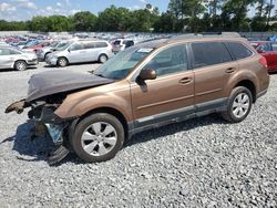 Salvage cars for sale from Copart Byron, GA: 2011 Subaru Outback 2.5I Premium