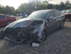 Salvage cars for sale at Madisonville, TN auction: 2018 Infiniti Q50 Pure