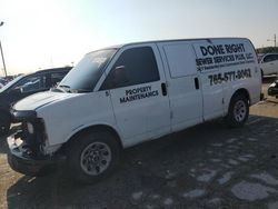 Salvage trucks for sale at Indianapolis, IN auction: 2010 GMC Savana G1500