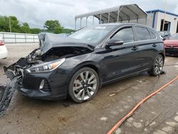 Salvage Cars with No Bids Yet For Sale at auction: 2018 Hyundai Elantra GT Sport