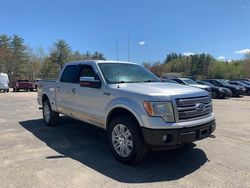 Salvage trucks for sale at North Billerica, MA auction: 2010 Ford F150 Supercrew