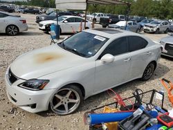 Salvage cars for sale at Houston, TX auction: 2007 Lexus IS 250