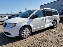Salvage cars for sale from Copart Appleton, WI: 2018 Dodge Grand Caravan SE