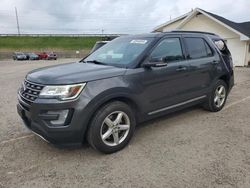 Salvage cars for sale at Northfield, OH auction: 2016 Ford Explorer XLT
